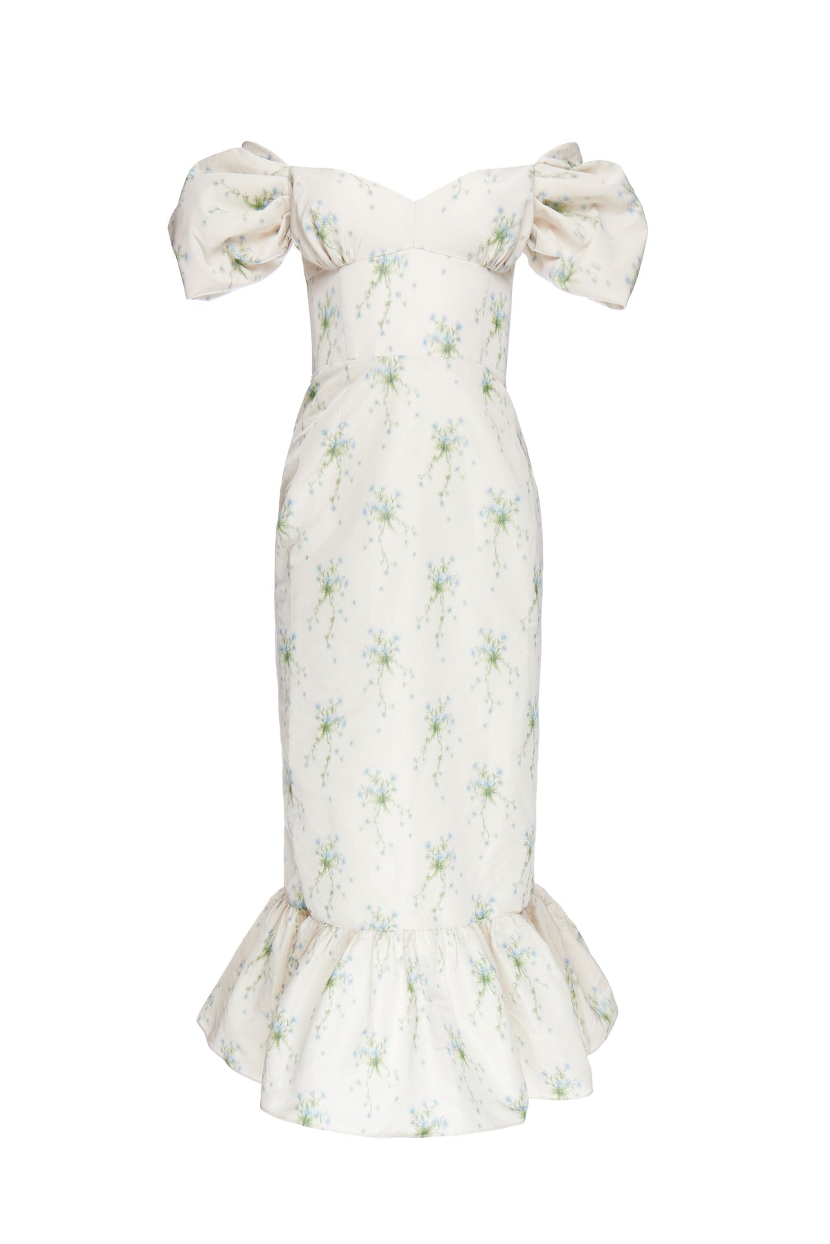 OTM Exclusive: Serena Dress in Ivory Wildflower