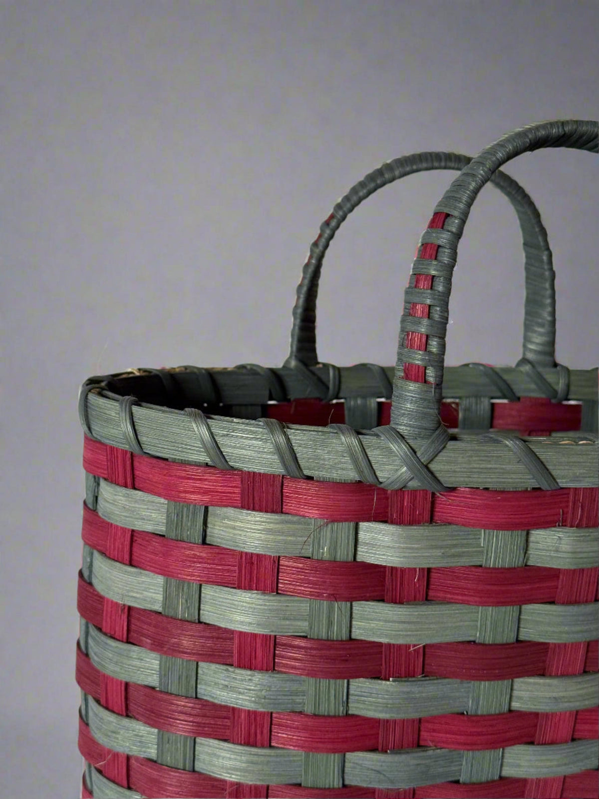 Retro-Travel Tote in Blueberry Syrup