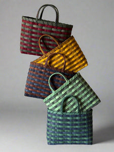 Retro-Travel Tote in Royal Pine