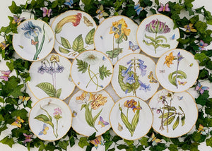 Botanical Treasures Salad Plate #5