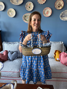 Nantucket Basket with Plaque