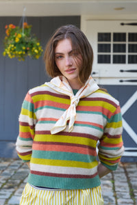 Mystical Creatures Scarf in Orange