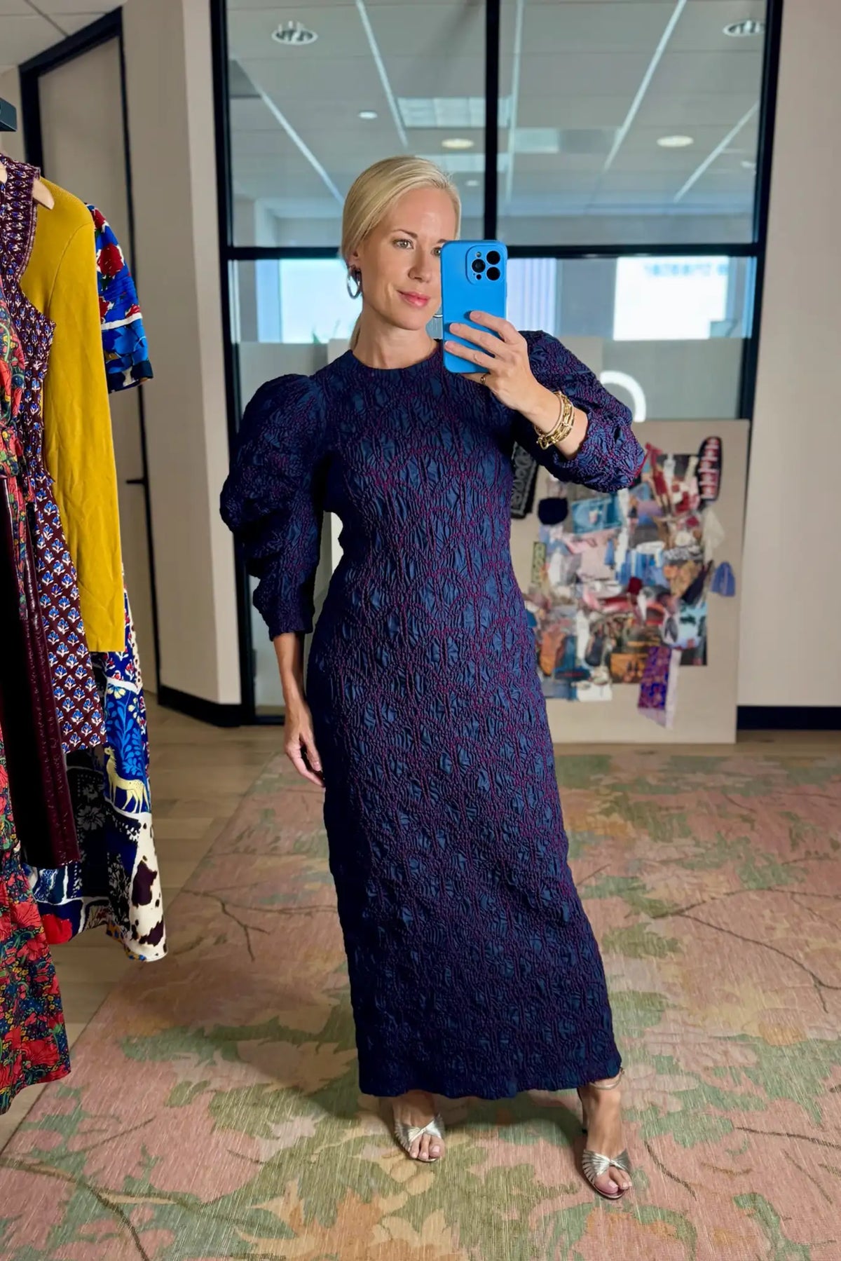 Blythe Dress in Navy