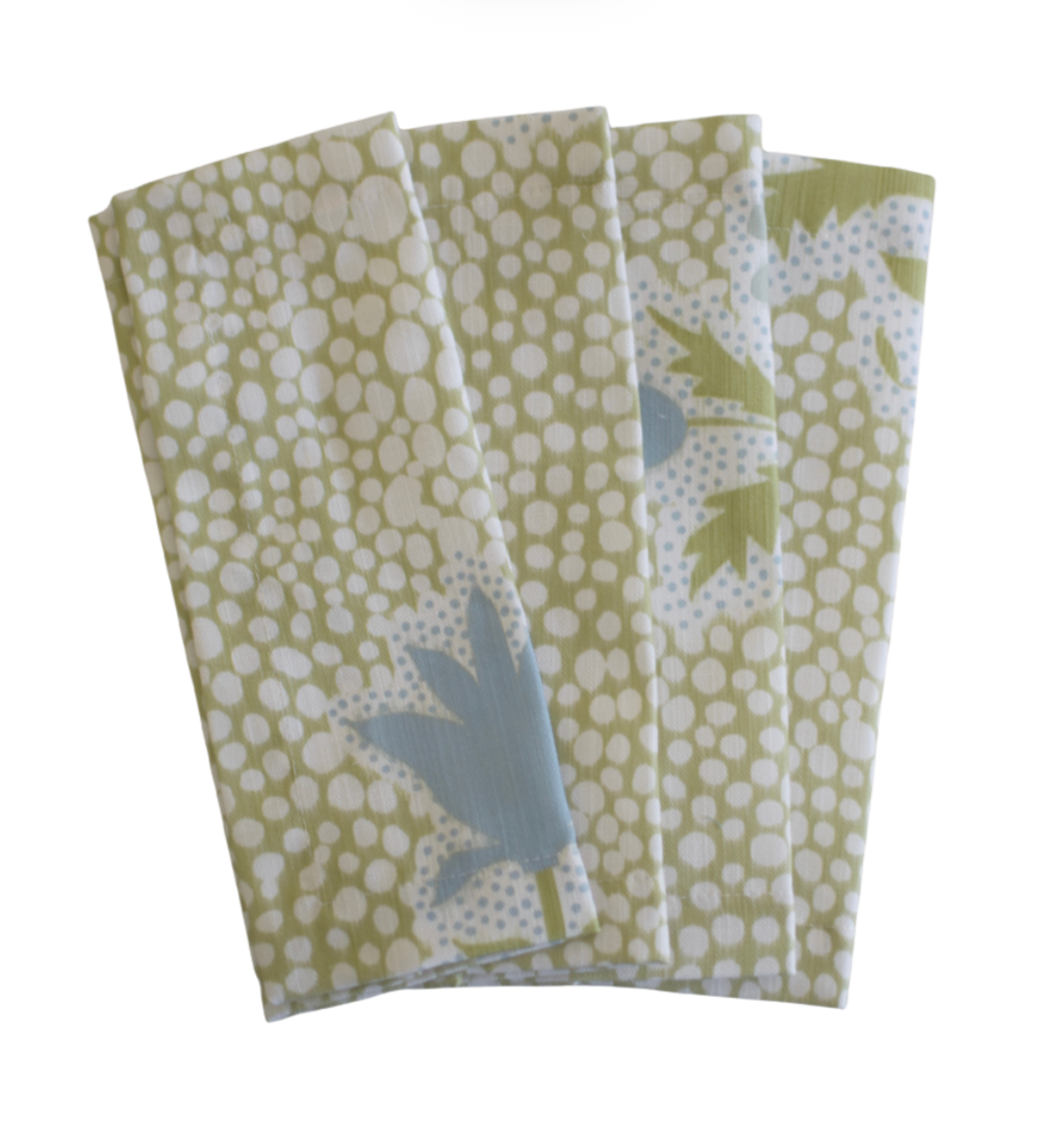 Shagreen Tulip Napkins, Set of 4
