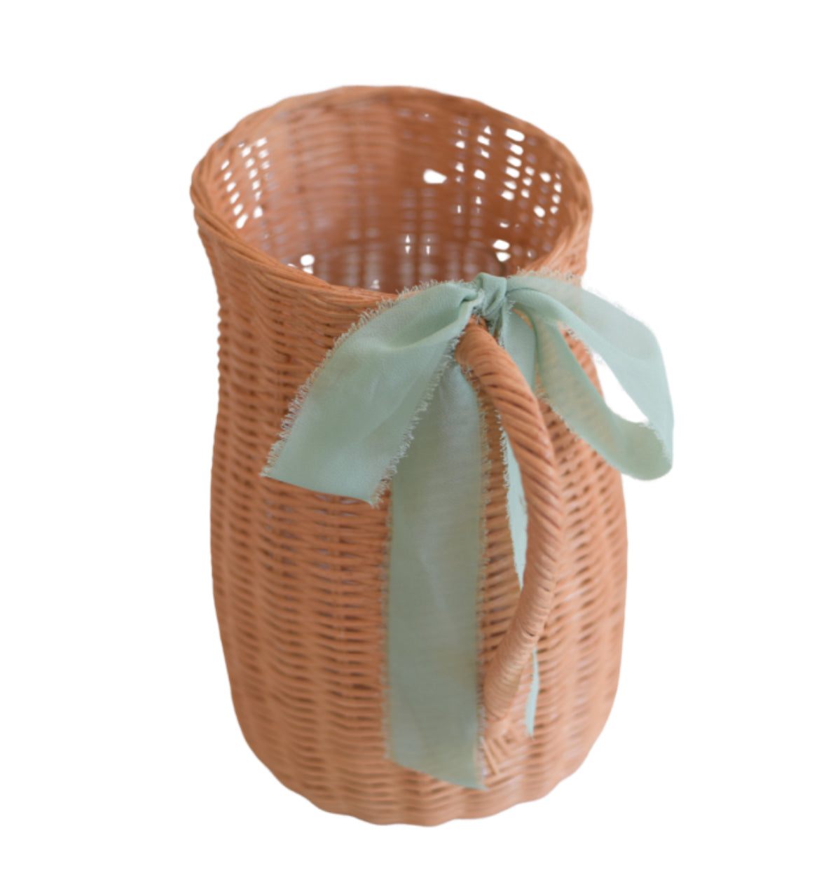 Rattan Flower Pitcher