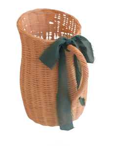 Rattan Flower Pitcher