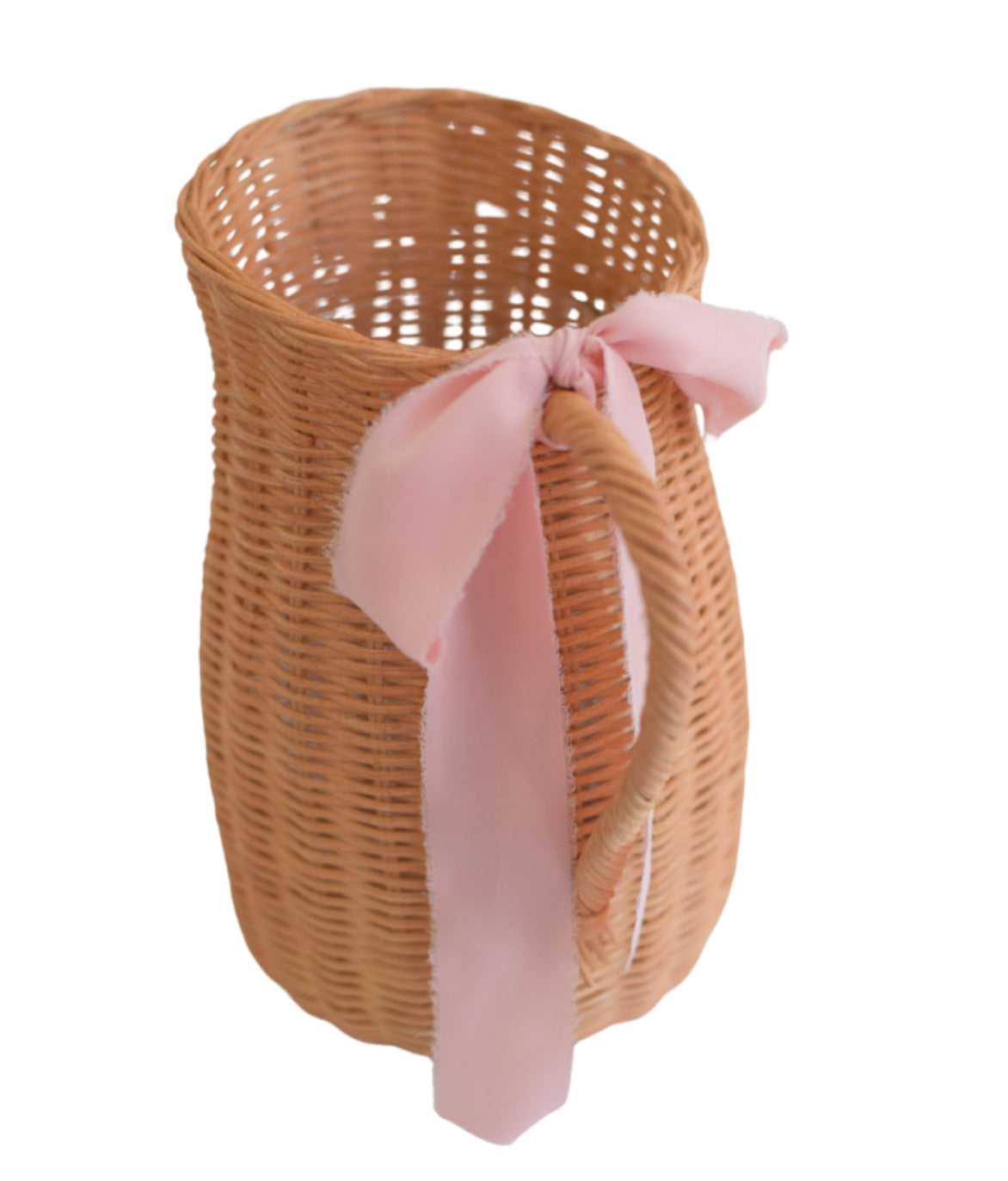 Rattan Flower Pitcher