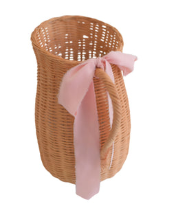 Rattan Flower Pitcher