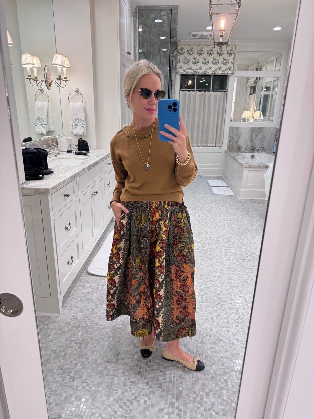 Fallon Skirt in Highland Tapestry