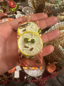 Salmon with Lemon & Capers Ornament