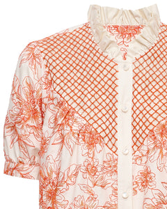 Iole Shirt in Dahlia Spectacle