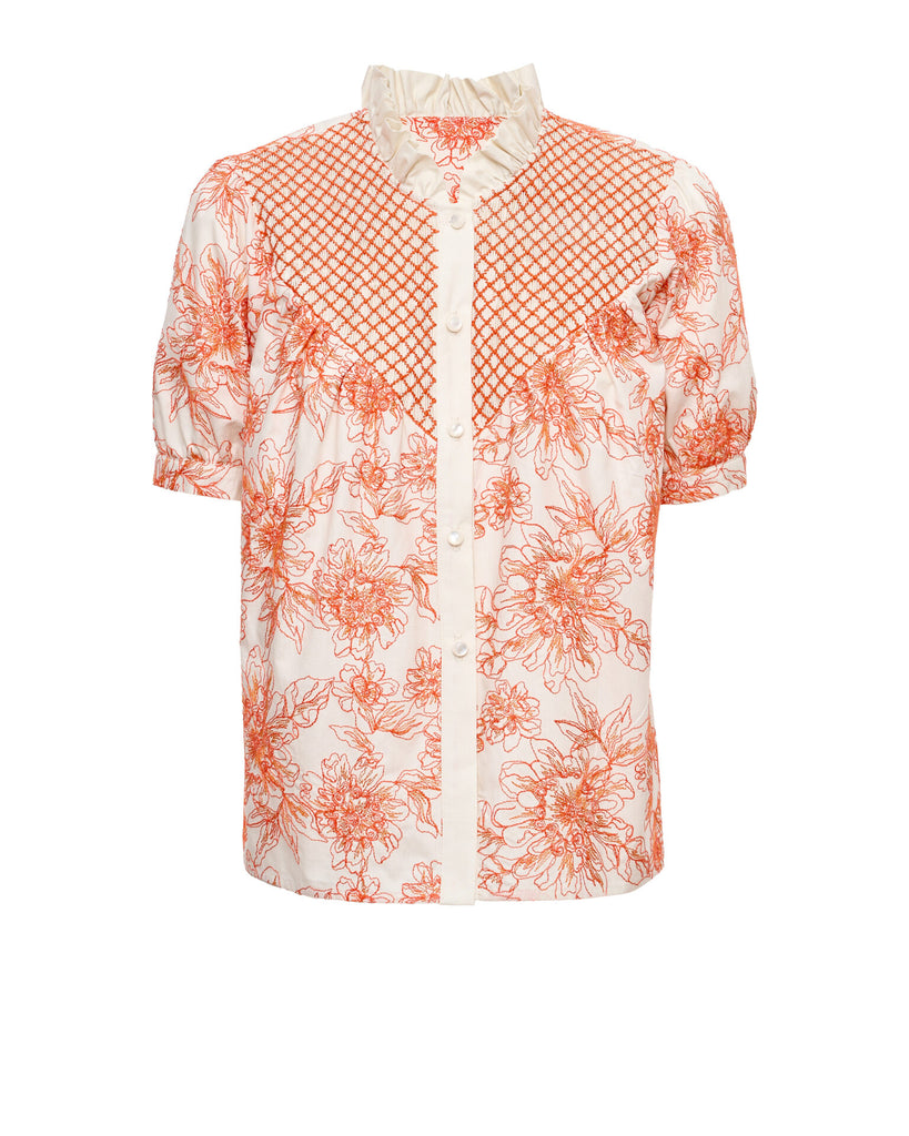 Iole Shirt in Dahlia Spectacle