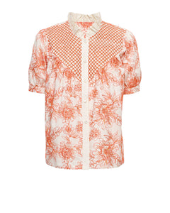 Iole Shirt in Dahlia Spectacle