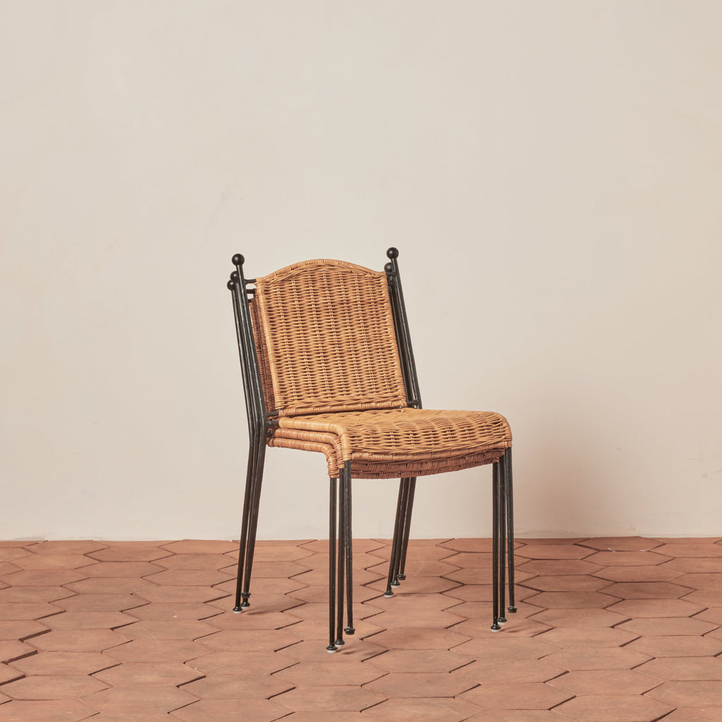 Lacoste Indoor/Outdoor Wicker Dining Chairs