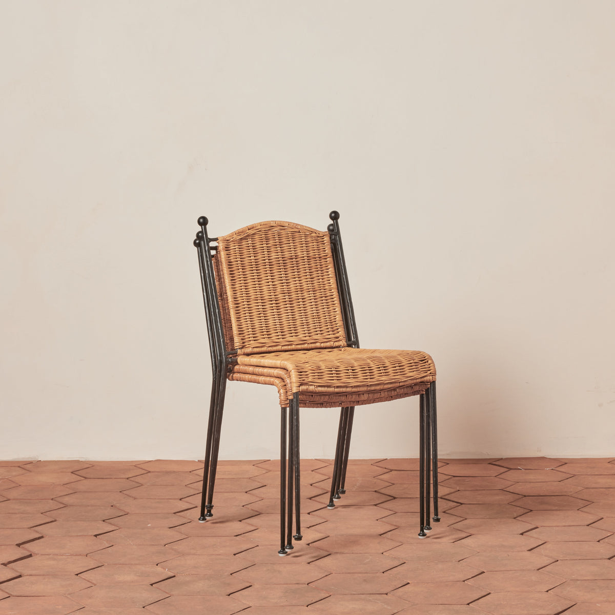 Lacoste Indoor/Outdoor Wicker Dining Chairs