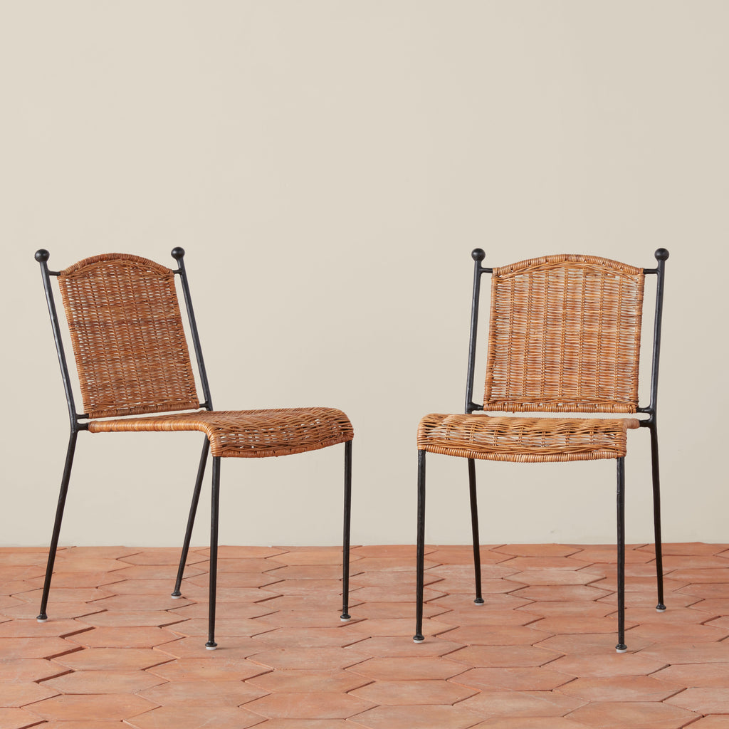 Lacoste Indoor/Outdoor Wicker Dining Chairs