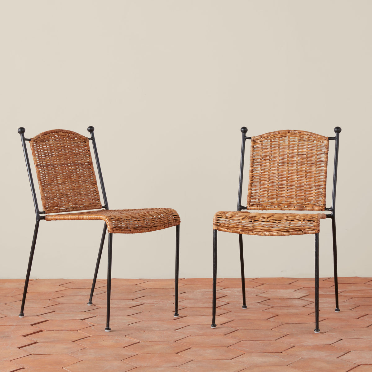 Lacoste Indoor/Outdoor Wicker Dining Chairs