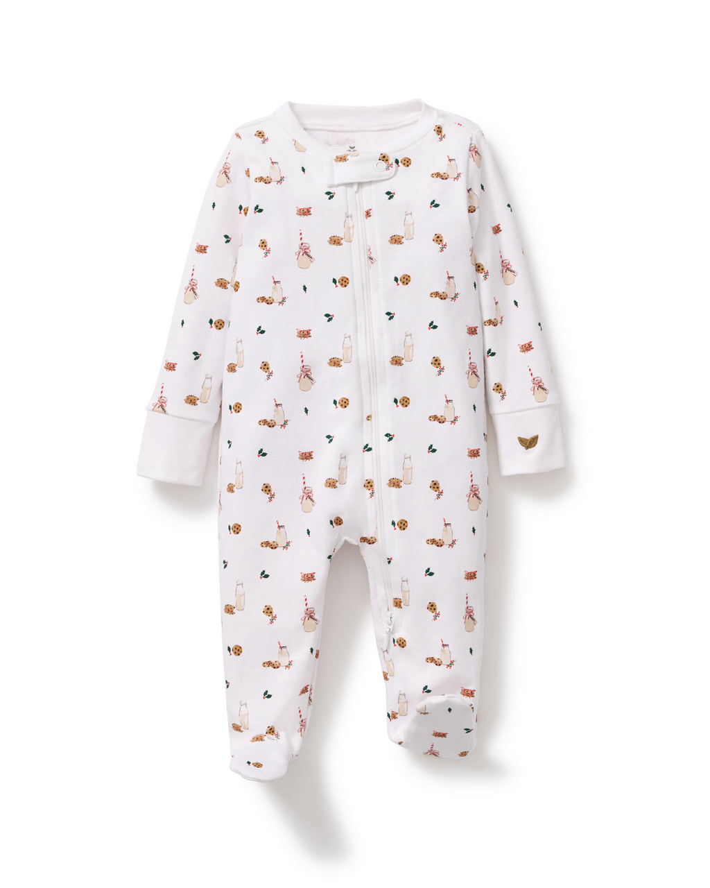 Baby’s Pima Romper in Yuletide Treats