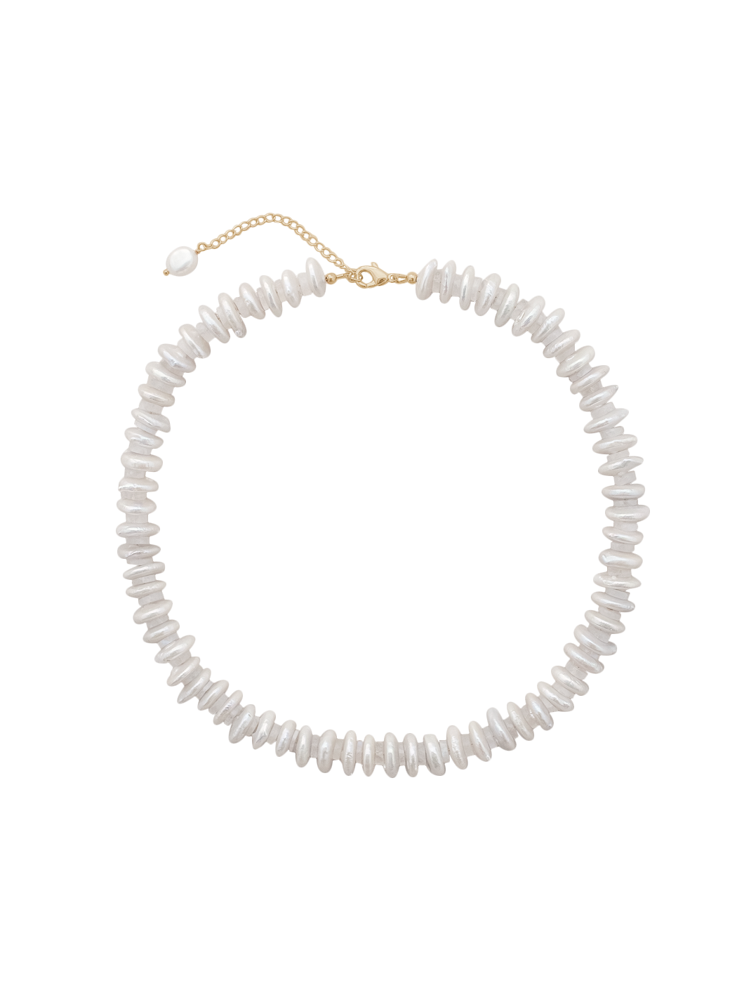 Isla Necklace in White