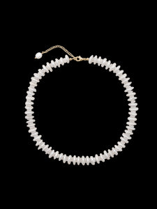 Isla Necklace in White