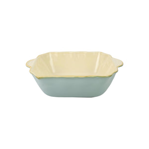 Italian Bakers Aqua Medium Square Bakers