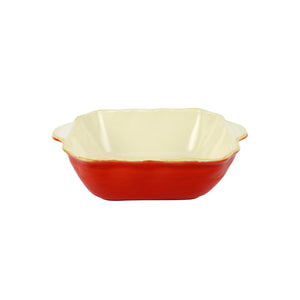 Italian Bakers Red Medium Square Bakers