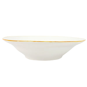 Italian Kitchen White Large Shallow Bowl