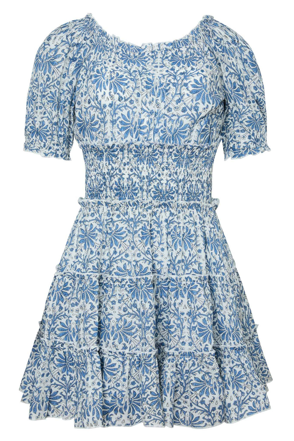 Ibiza Mini Dress in Blue