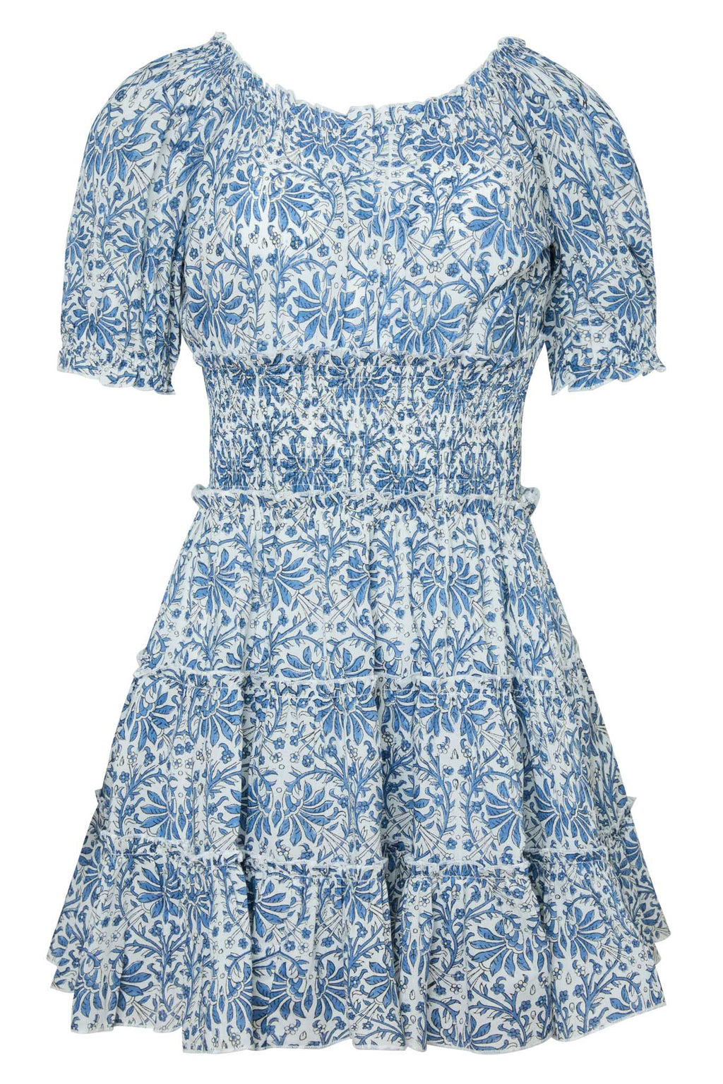 Ibiza Mini Dress in Blue