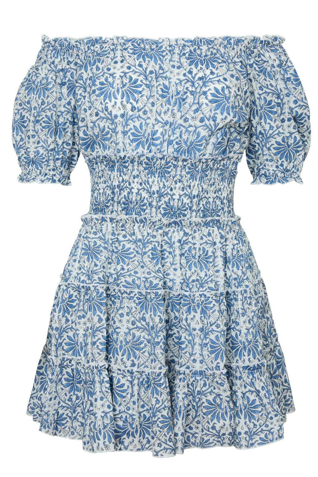 Ibiza Mini Dress in Blue
