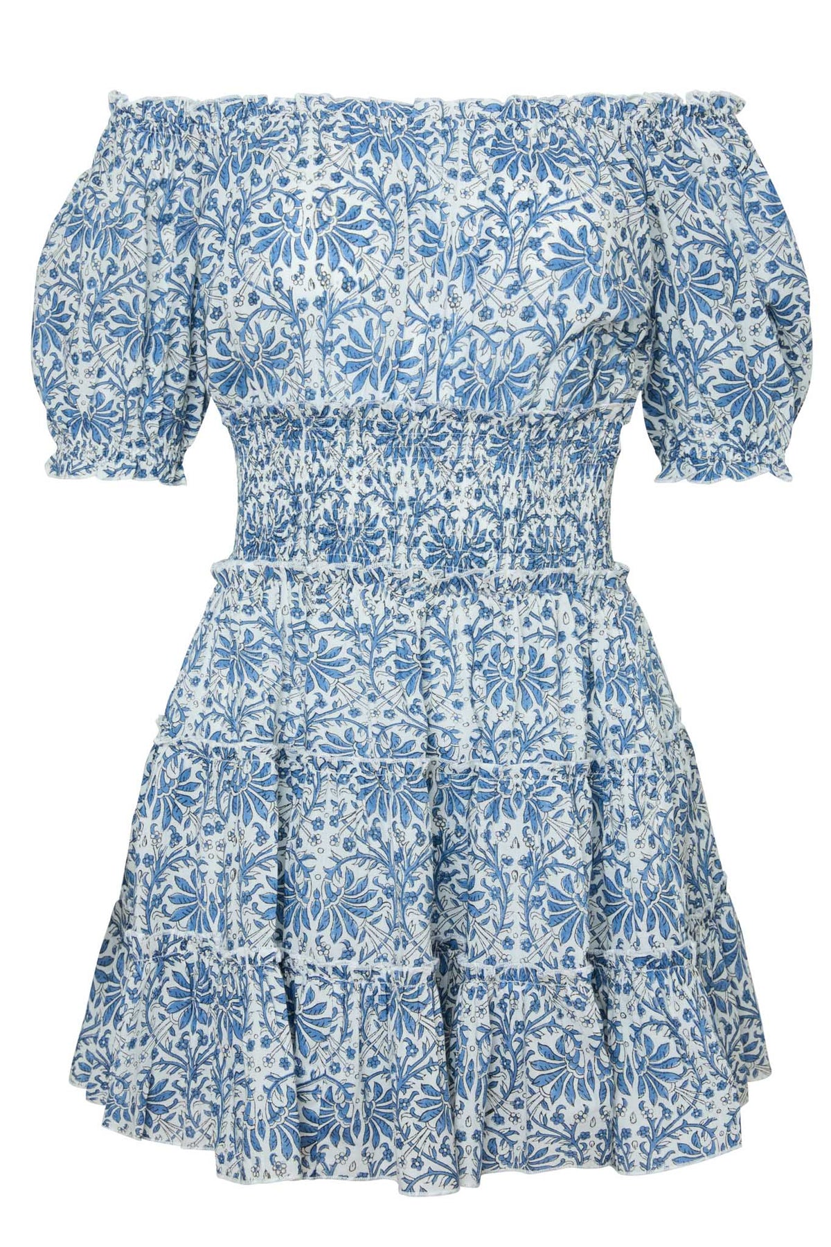 Ibiza Mini Dress in Blue