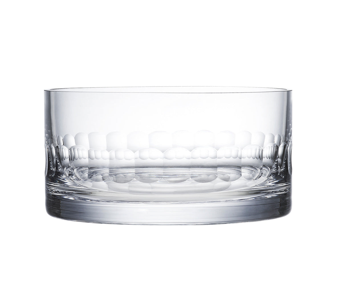 Crystal Ice Bucket with Lens Design