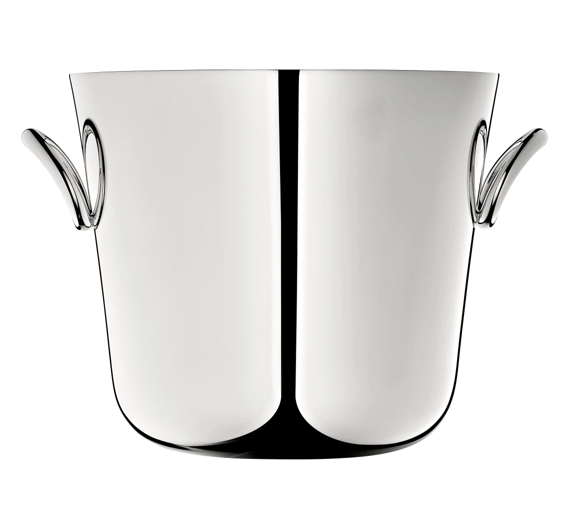 Vertigo Silver-plated Ice Bucket