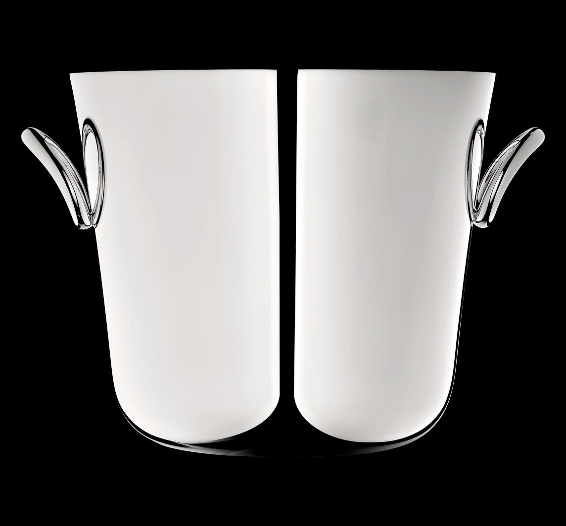 Vertigo Silver-plated Ice Bucket