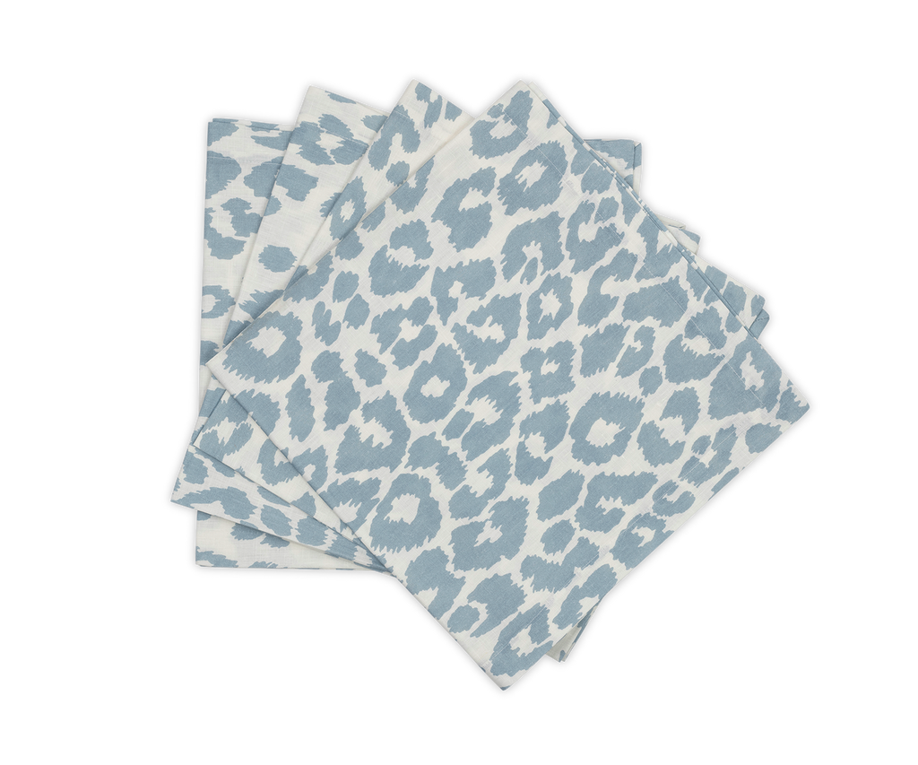 Matouk Schumacher Iconic Leopard Napkin, Set of 4