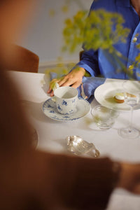 Blue Elements Plate, 8.7"