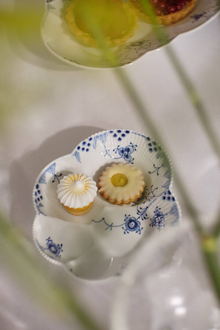 Blue Elements Sky Shaped Dish 7.5"