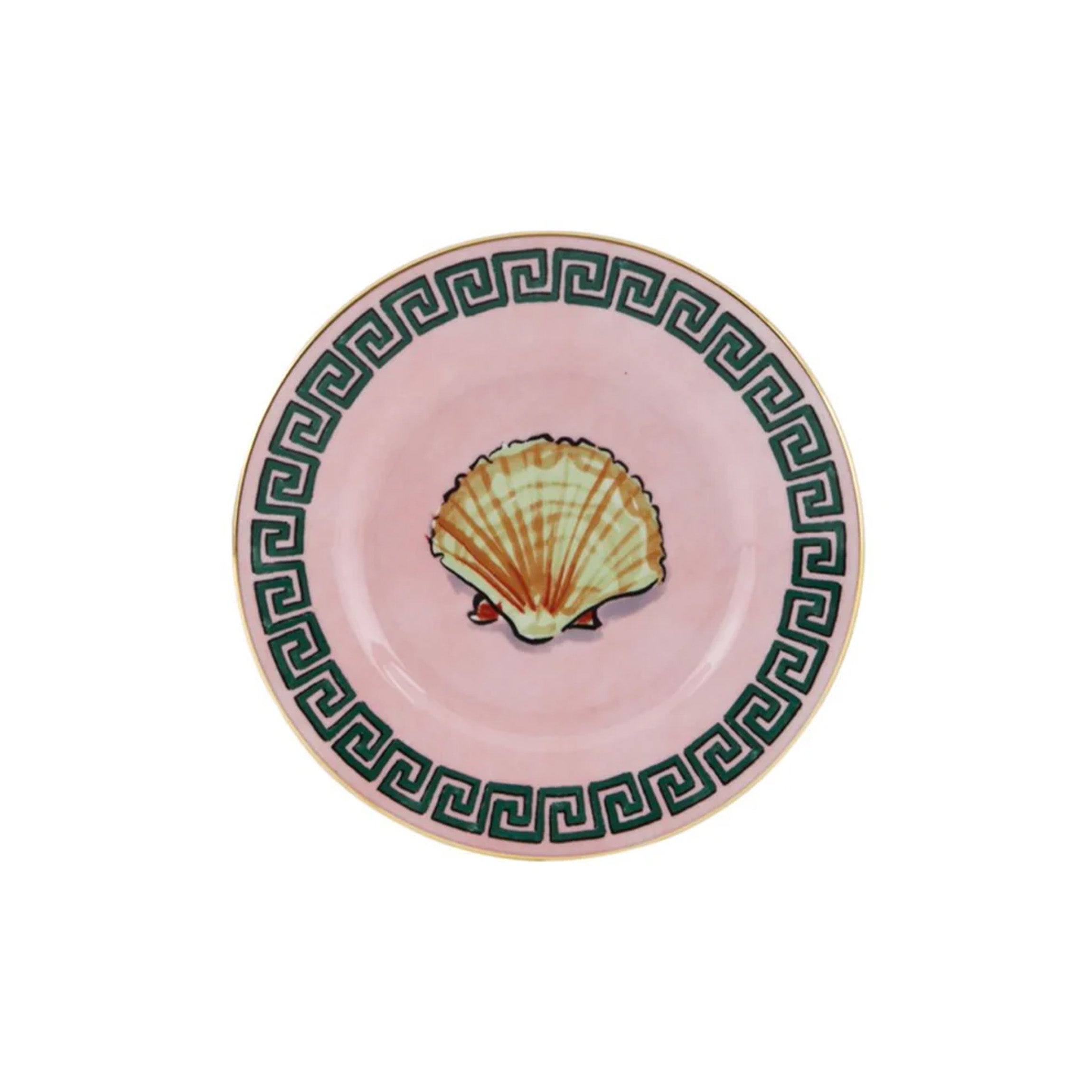 Il Viaggio Di Nettuno Bread Plate in Pink