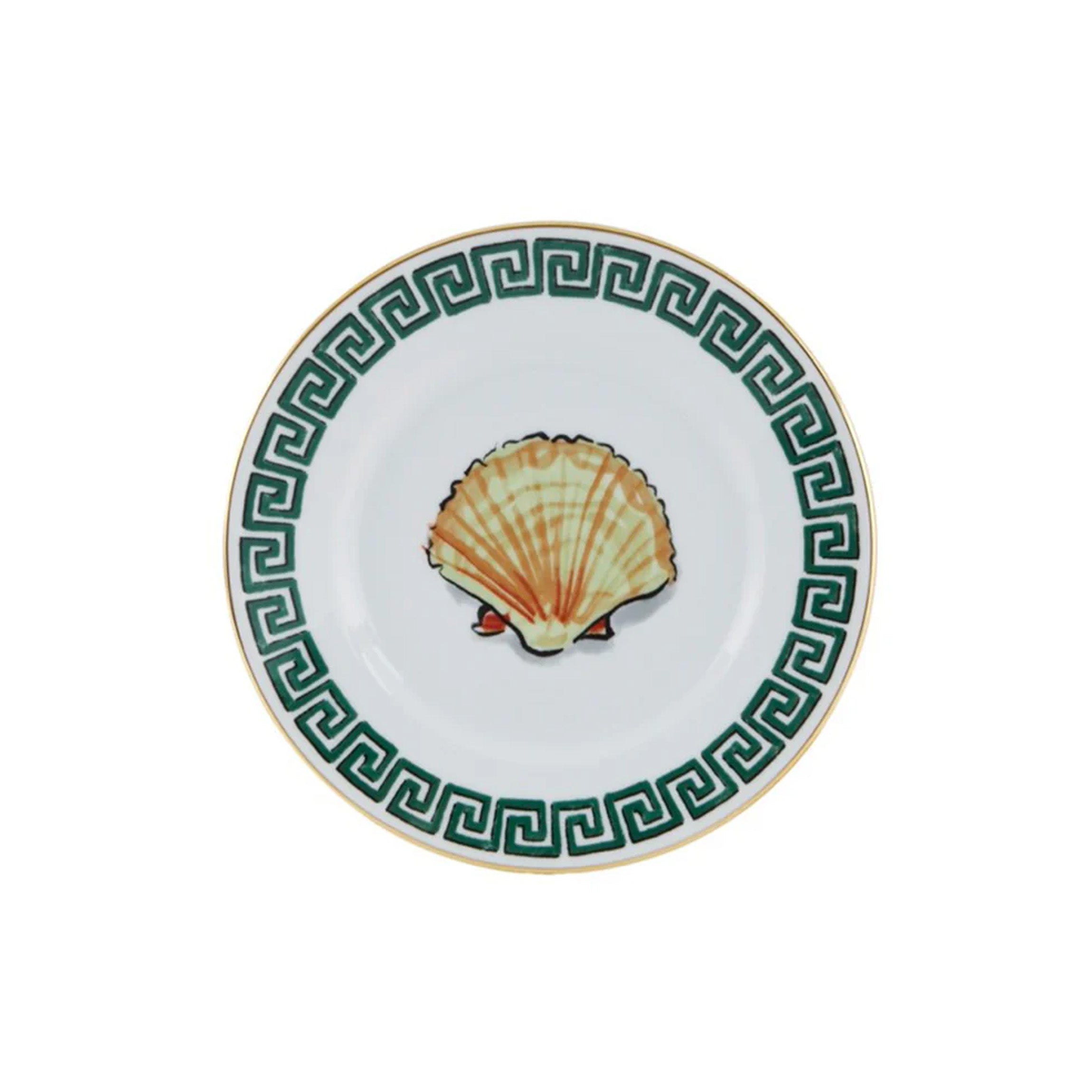 Il Viaggio Di Nettuno Bread Plate in White