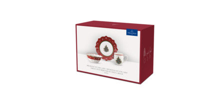 Toys Delight Breakfast for 2 Red in Multi, Set of 6