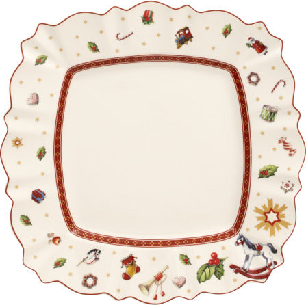 Toys Delight Square Flat Plate in Multi