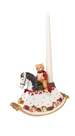 Christmas Toys Rocking Horse in Multi