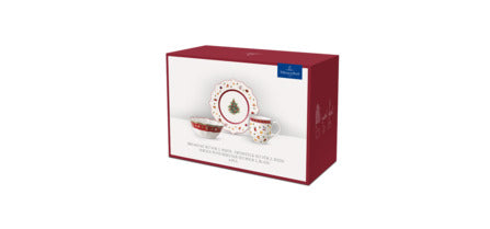 Toys Delight Breakfast for 2 White in Multi, Set of 6
