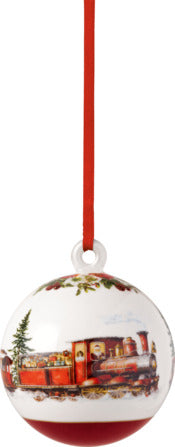 Annual Christmas Edition Ball Ornament in Multi