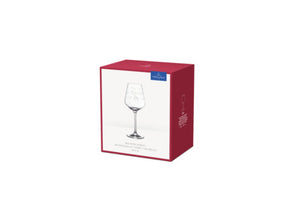 Toys Delight Stems Red Wine Goblet Set in Clear, Set of 2