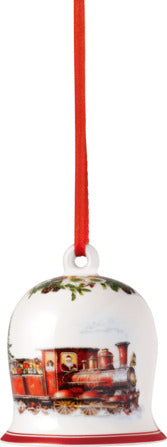 Annual Christmas Edition Bell Ornament in Multi
