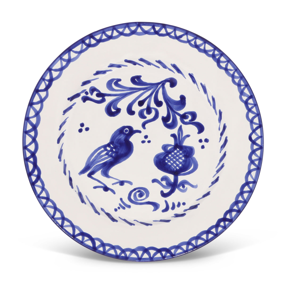 Casa Azul Dinner Plate with Traditional Designs