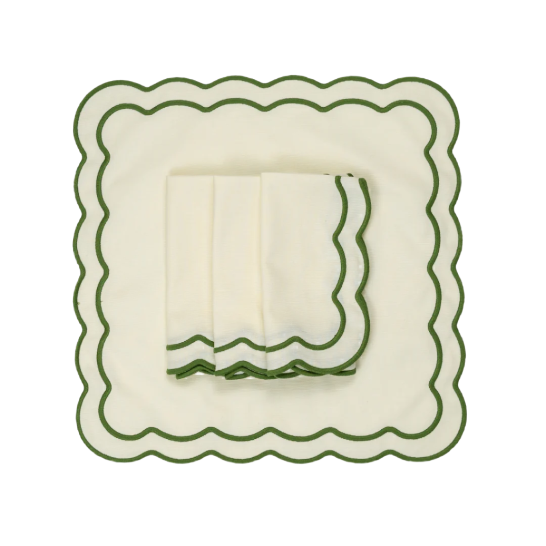 Apple Napkins, Set of 4