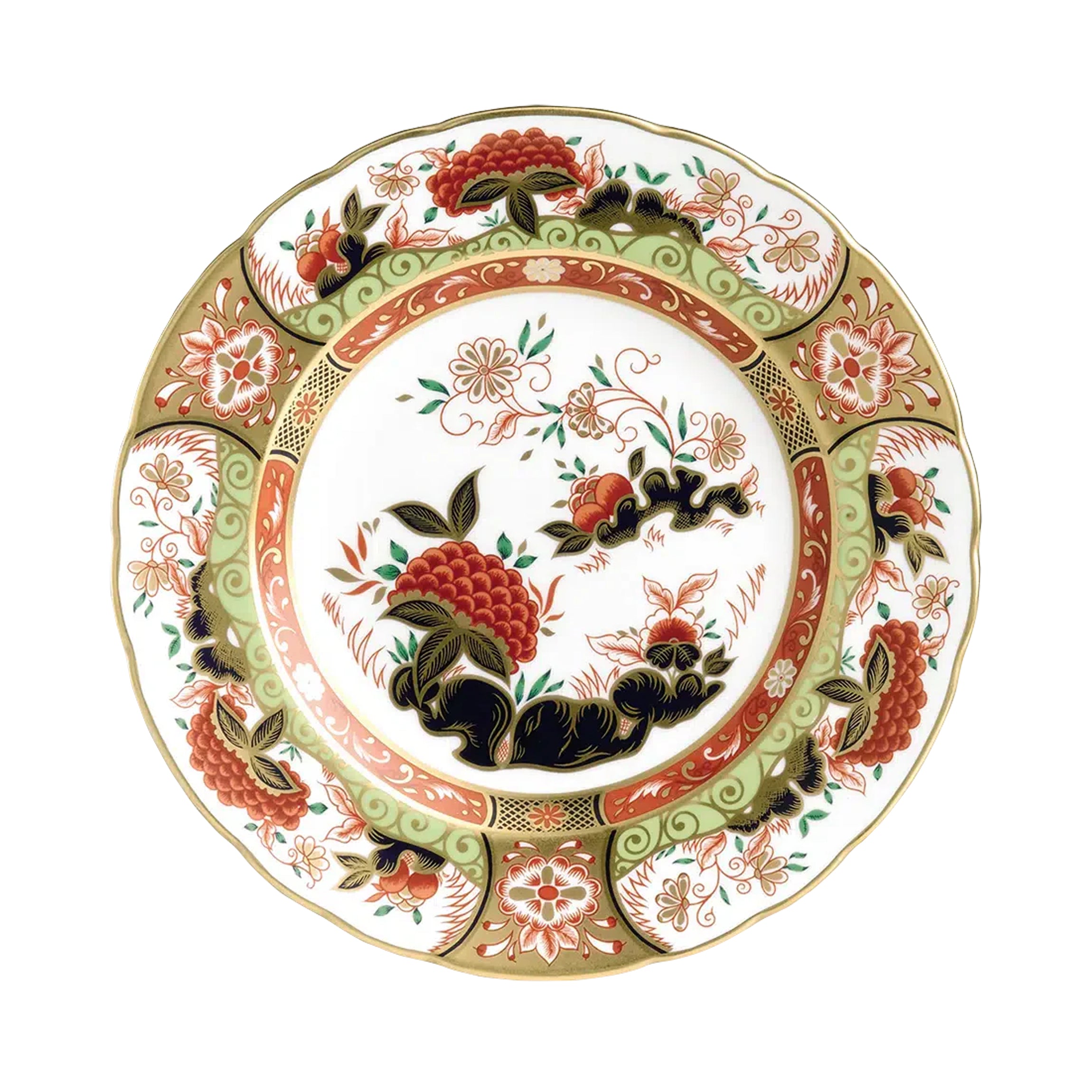 Imari Accent Collection in Golden Peony