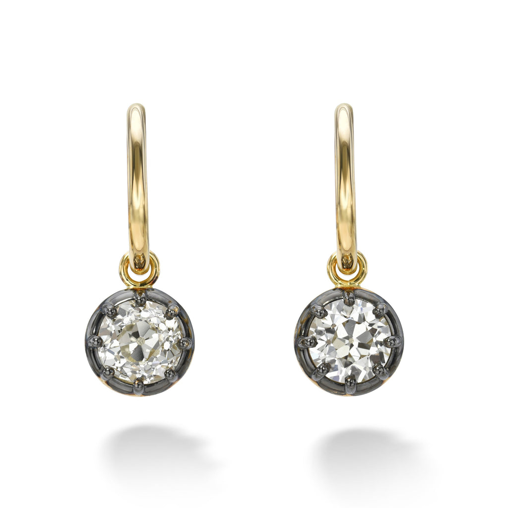 Old Euro Drop Earrings